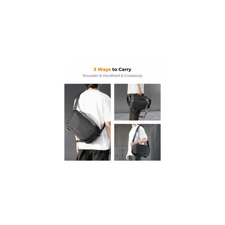 Torba fotograficzna K&F Concept Urban Wander Sling 12 l - czarna