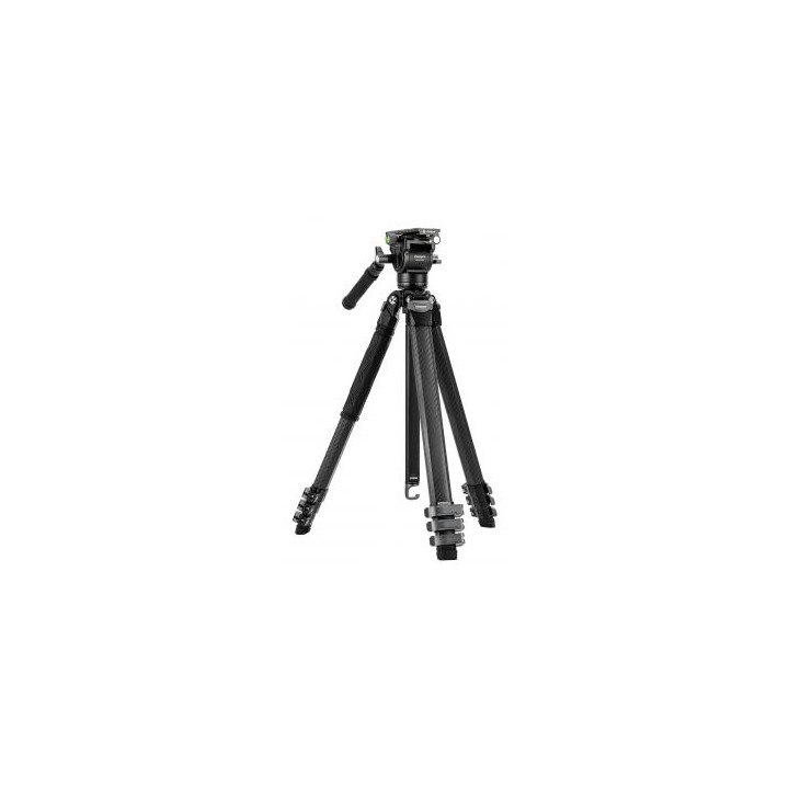 Statyw Fotopro Origin Plus Video z głowicą MH-6A Pro - szaro-czarny