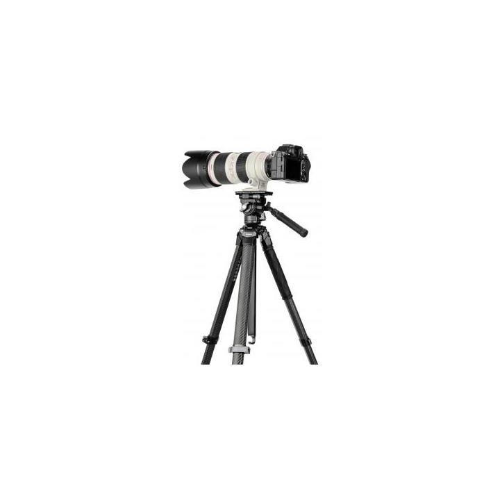 Statyw Fotopro Origin Plus Video z głowicą MH-6A Pro - szaro-czarny