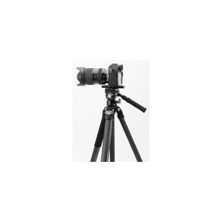 Statyw Fotopro Origin Plus Video z głowicą MH-6A Pro - szaro-czarny