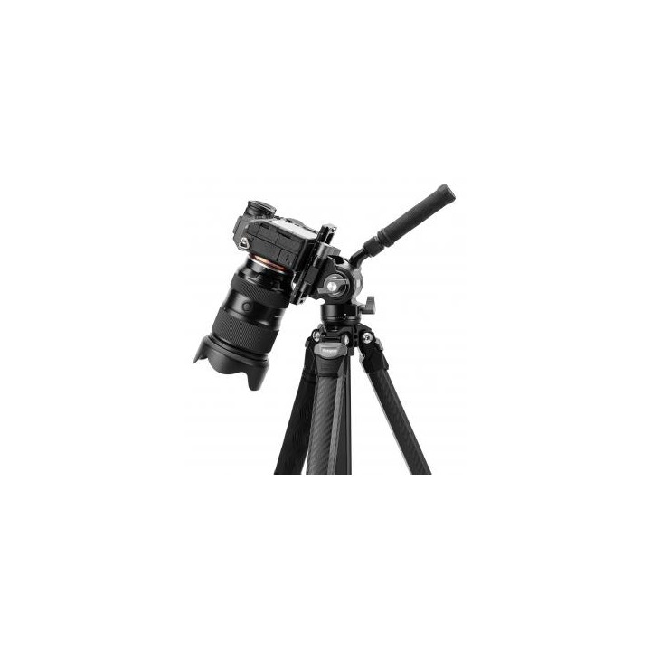 Statyw Fotopro Origin Plus Video z głowicą MH-6A Pro - szaro-czarny