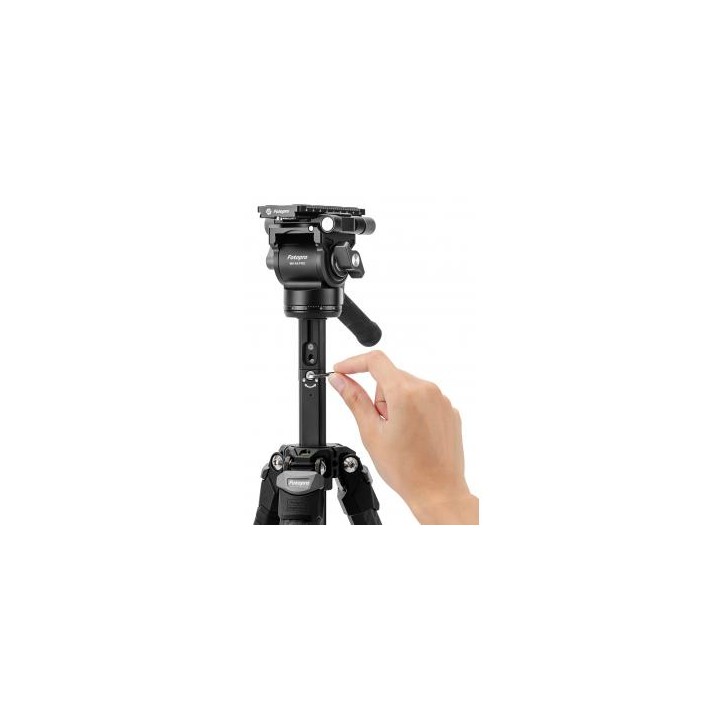 Statyw Fotopro Origin Plus Video z głowicą MH-6A Pro - szaro-czarny