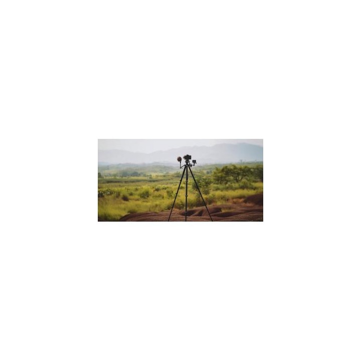 Statyw Fotopro Origin Plus Video z głowicą MH-6A Pro - szaro-czarny