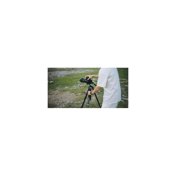 Statyw Fotopro Origin Plus Video z głowicą MH-6A Pro - szaro-czarny