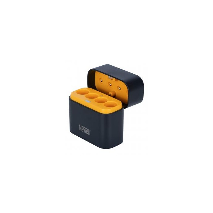Ładowarka 4-kanałowa Newell do akumulatorów Li-ion + 4 akumulatory Li-ion AA 1,5 V 2200 mAh