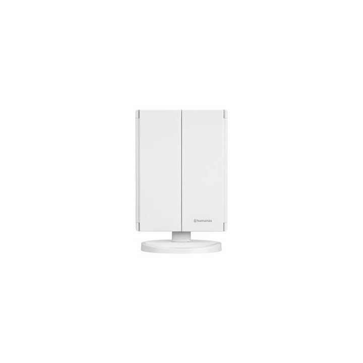 Lusterko do makijażu Humanas HS-ML04 z podświetleniem LED - białe
