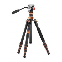 Statyw video K&F Concept O255C4 z głowicą FH-03