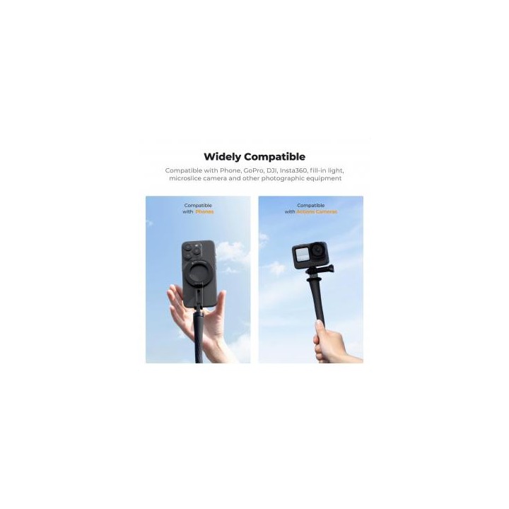 Uchwyt elastyczny K&F Concept MS35 z mocowaniem MagSafe do telefonu