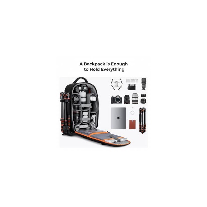 Plecak fotograficzny K&F Concept Nature Wander 05 18 l - czarny