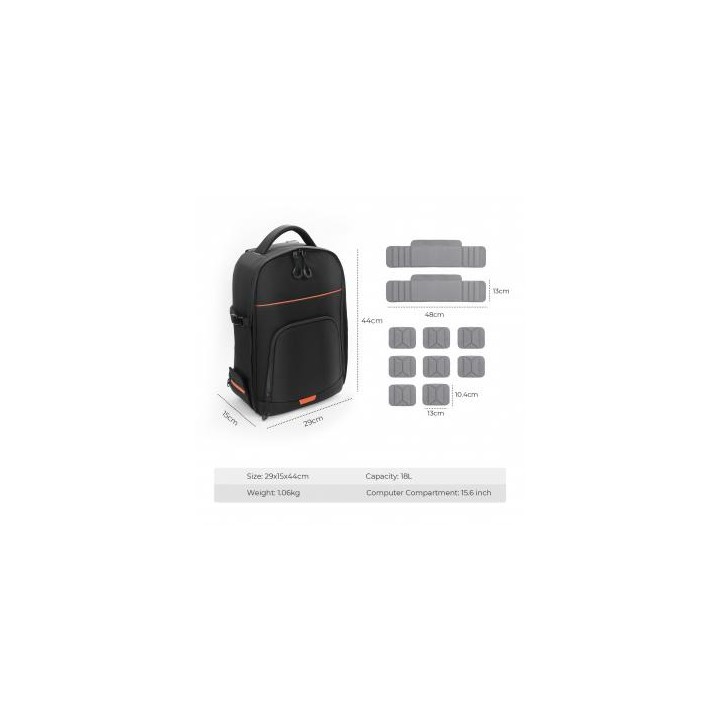 Plecak fotograficzny K&F Concept Nature Wander 05 18 l - czarny