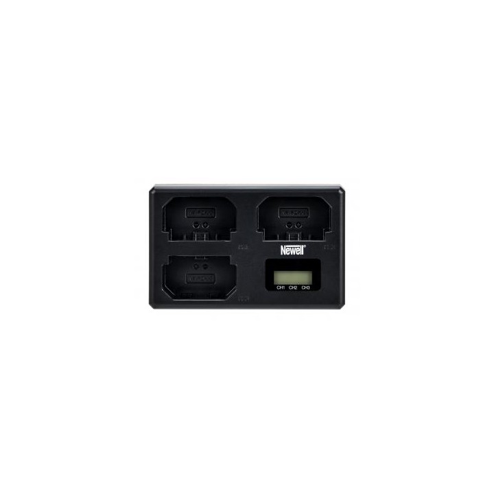 Ładowarka trójkanałowa Newell TT-USB-C do akumulatorów NP-FZ100 do Sony