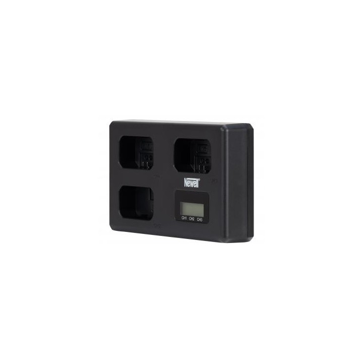 Ładowarka trójkanałowa Newell TT-USB-C do akumulatorów NP-FW50 do Sony
