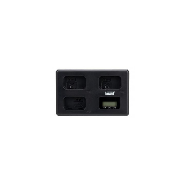 Ładowarka trójkanałowa Newell TT-USB-C do akumulatorów NP-FW50 do Sony