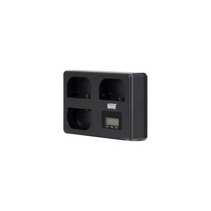 Ładowarka trójkanałowa Newell TT-USB-C do akumulatorów LP-E6 do Canon
