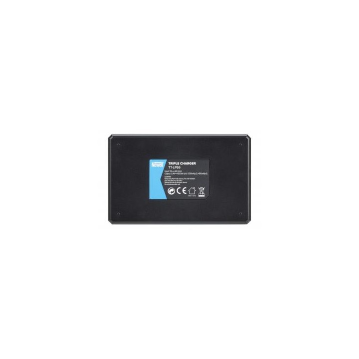 Ładowarka trójkanałowa Newell TT-USB-C do akumulatorów LP-E6 do Canon