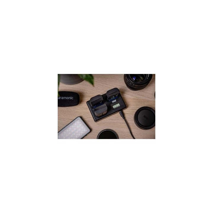 Ładowarka trójkanałowa Newell TT-USB-C do akumulatorów LP-E6 do Canon