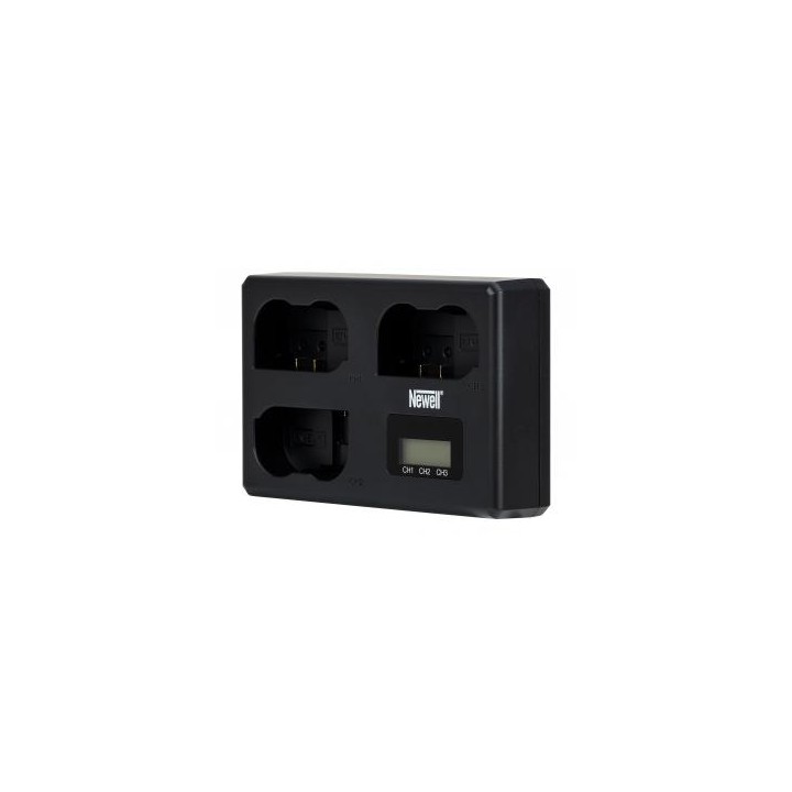 Ładowarka trójkanałowa Newell TT-USB-C do akumulatorów EN-EL15 do Nikon