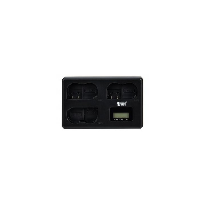 Ładowarka trójkanałowa Newell TT-USB-C do akumulatorów EN-EL15 do Nikon