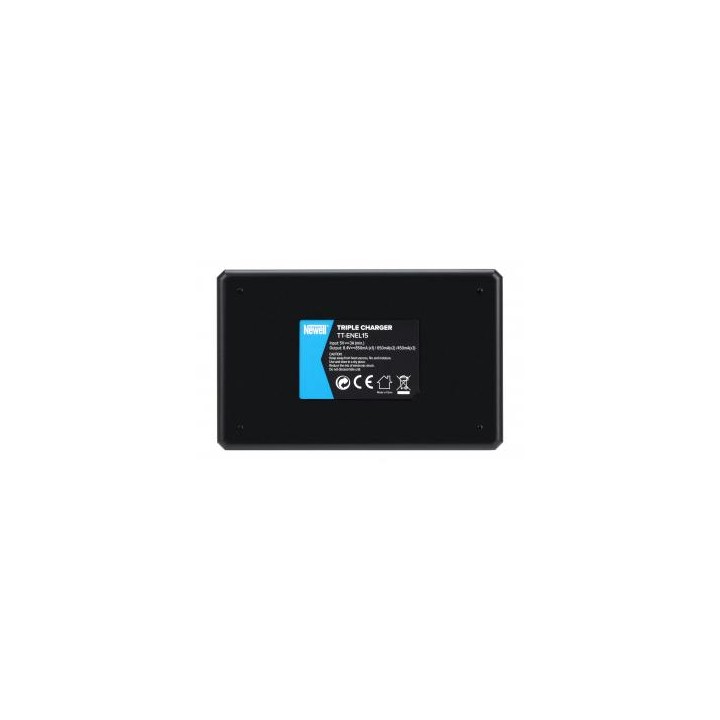 Ładowarka trójkanałowa Newell TT-USB-C do akumulatorów EN-EL15 do Nikon