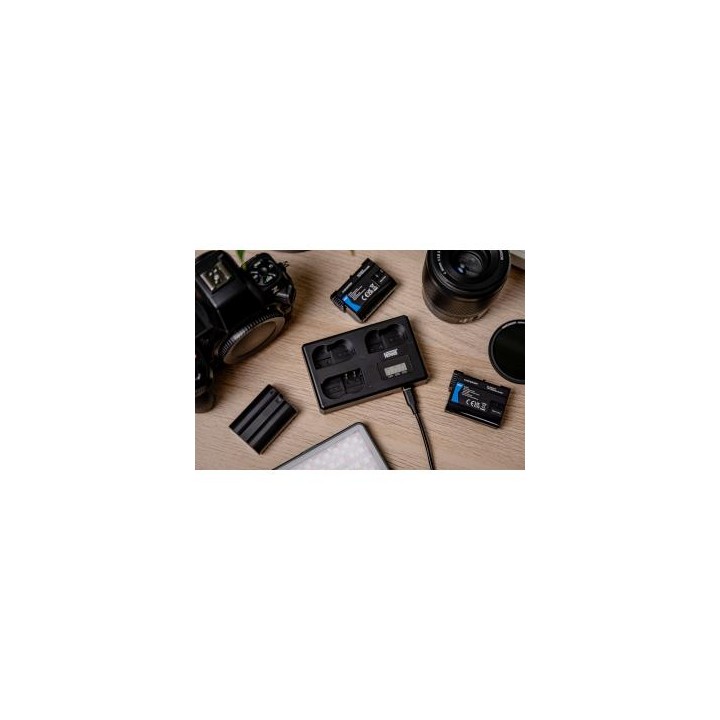 Ładowarka trójkanałowa Newell TT-USB-C do akumulatorów EN-EL15 do Nikon