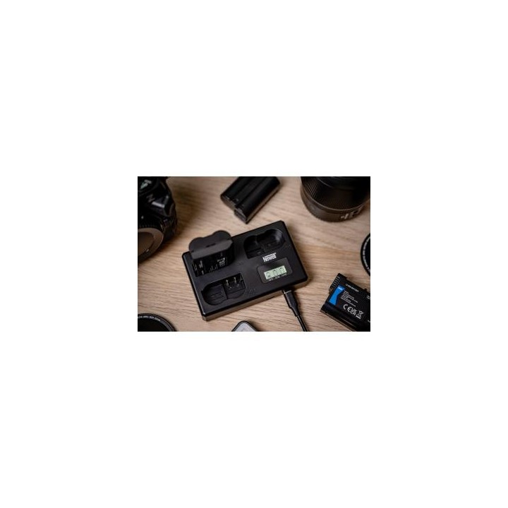 Ładowarka trójkanałowa Newell TT-USB-C do akumulatorów EN-EL15 do Nikon