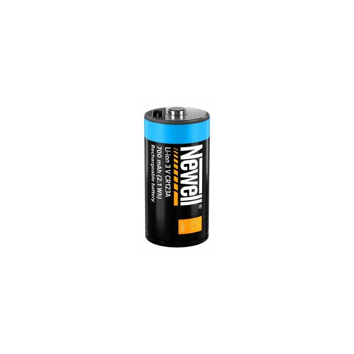 Akumulator Newell CR123A USB-C 700 mAh 2 szt. blister