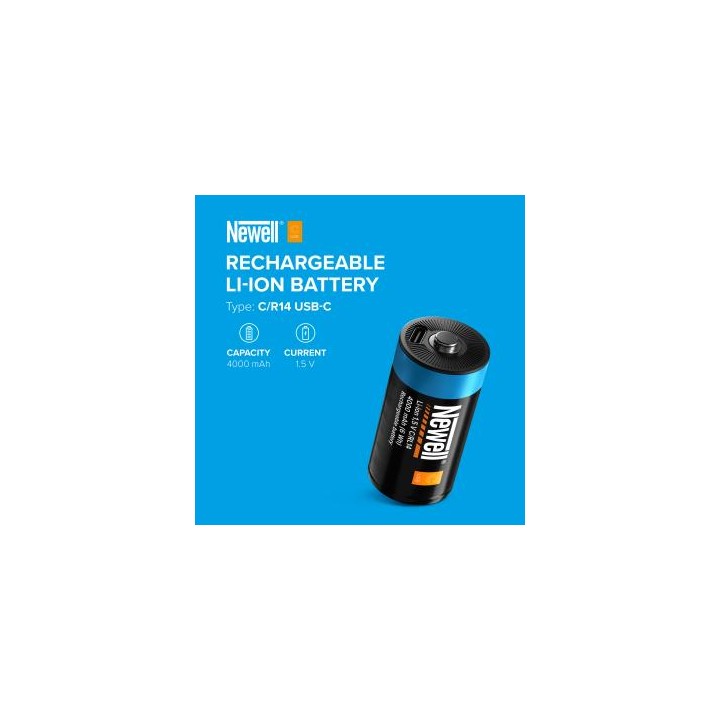 Akumulator Newell C/R14 USB-C 4000 mAh 2 szt. blister