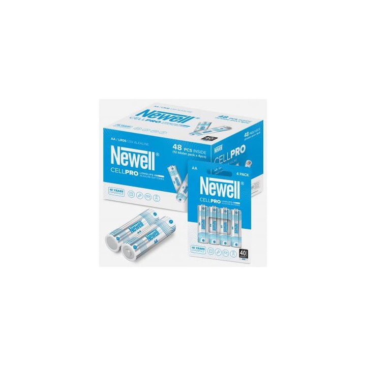 Bateria alkaliczna Newell CellPro AA 12x4 szt. blister