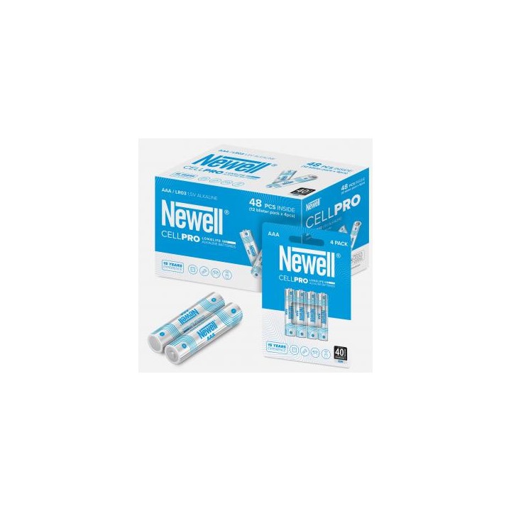 Bateria alkaliczna Newell CellPro AAA 12x4 szt. blister