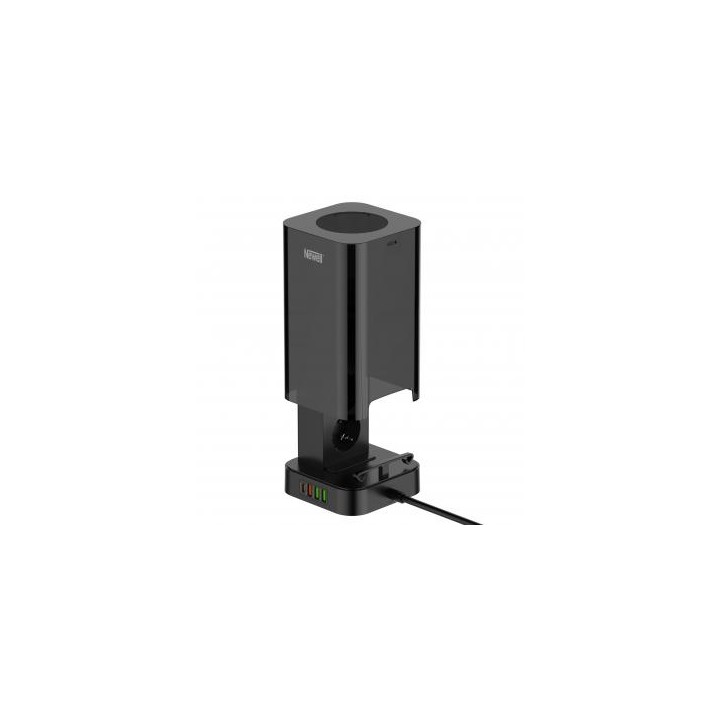 Stacja zasilająca Newell GaN Power Cube 8w1 z ładowarką indukcyjną