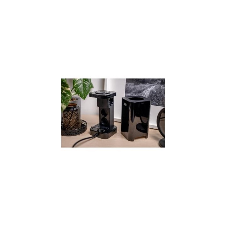 Stacja zasilająca Newell GaN Power Cube 8w1 z ładowarką indukcyjną