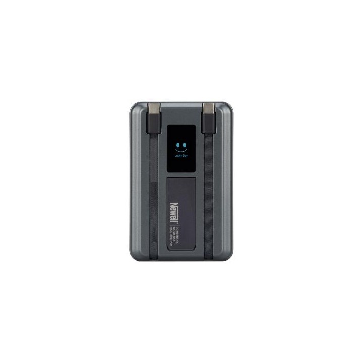 Power Bank Newell MS-10000 Pro MagSafe 10000 mAh 2x USB-C - szary