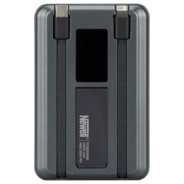 Power Bank Newell MS-10000 Pro MagSafe 10000 mAh Lightning, USB-C - szary