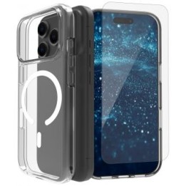 Zestaw Roobix 3w1 Combo do iPhone 17 (etui MagSafe + szkło + ochrona obiektywu)