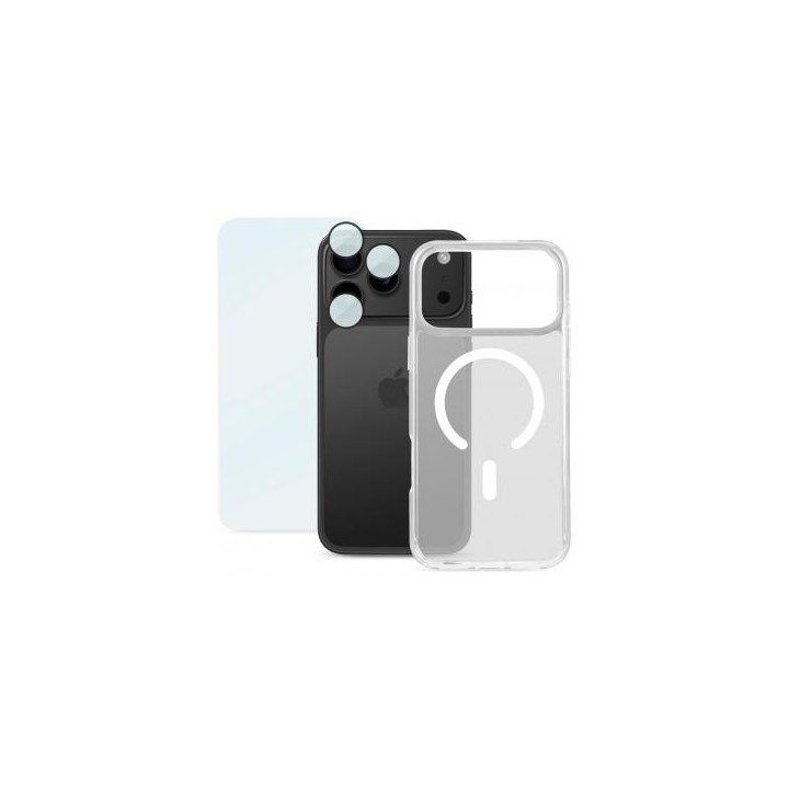 Zestaw Roobix 3w1 Combo do iPhone 17 Pro Max (etui MagSafe + szkło + ochrona obiektywu)
