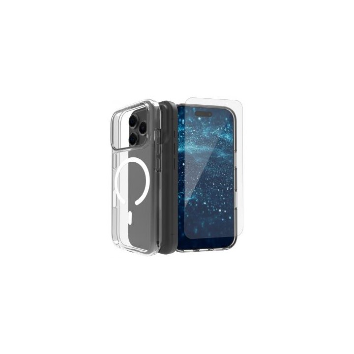 Zestaw Roobix 3w1 Combo do iPhone 17 Pro Max (etui MagSafe + szkło + ochrona obiektywu)