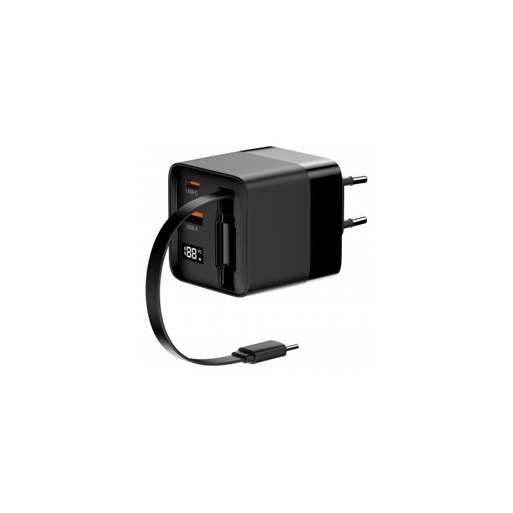 Ładowarka sieciowa Newell GaN 65 W LCD - EU
