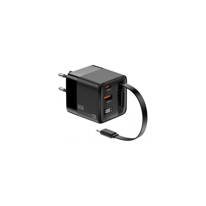 Ładowarka sieciowa Newell GaN 65 W LCD - EU