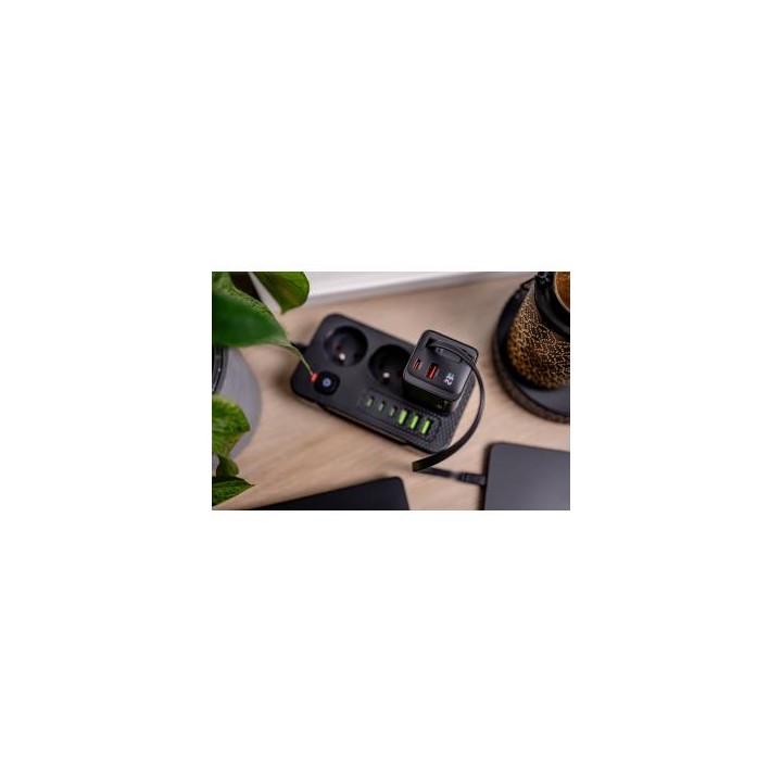 Ładowarka sieciowa Newell GaN 65 W LCD - EU