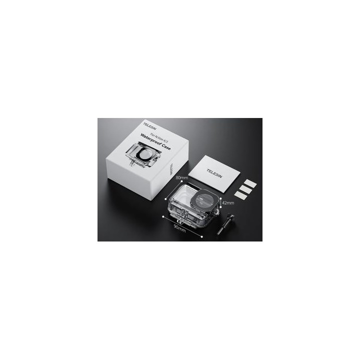 Obudowa wodoodporna Telesin OA-WTP-003 do kamer DJI Action 3 / 4 / 5 Pro