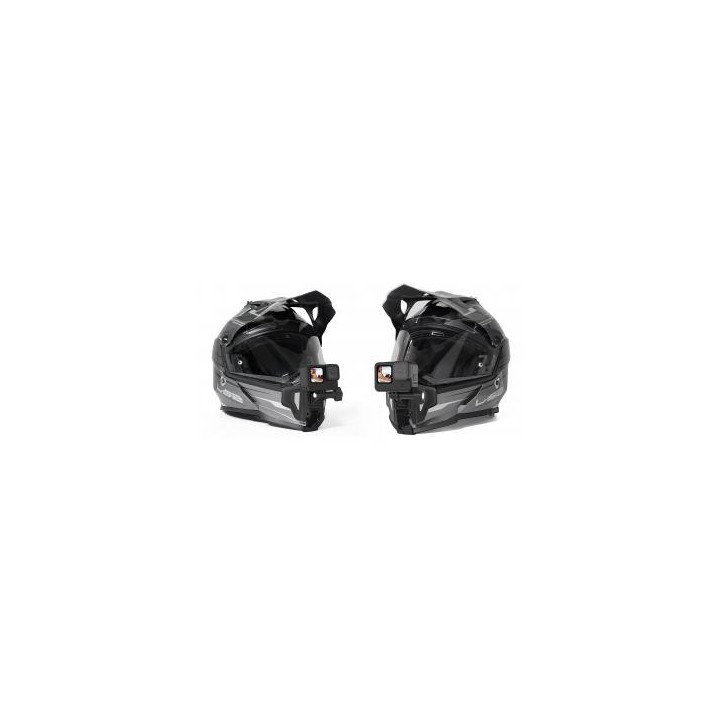 Mocowanie na kask motocyklowy Telesin GP-HBM-MT2-YH do kamer sportowych - szare