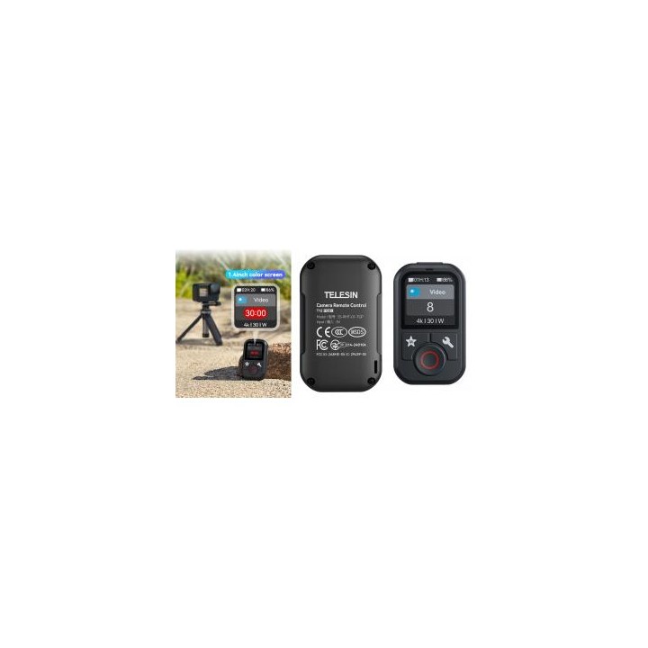 Pilot Telesin S5-RMT-01-TGP do kamer GoPro Hero 8 / 9 / 10 / 11 / 12 / 13 / Max