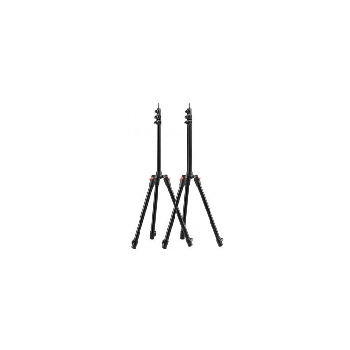 Zestaw 2 statywów oświetleniowych K&F Concept KF34.038S1 - 200 cm