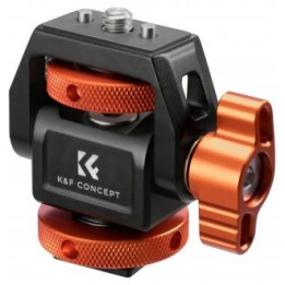 Uchwyt montażowy do monitora K&F Concept MS-42 - pomarańczowo-czarny