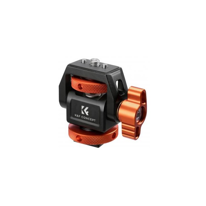 Uchwyt montażowy do monitora K&F Concept MS-42 - pomarańczowo-czarny