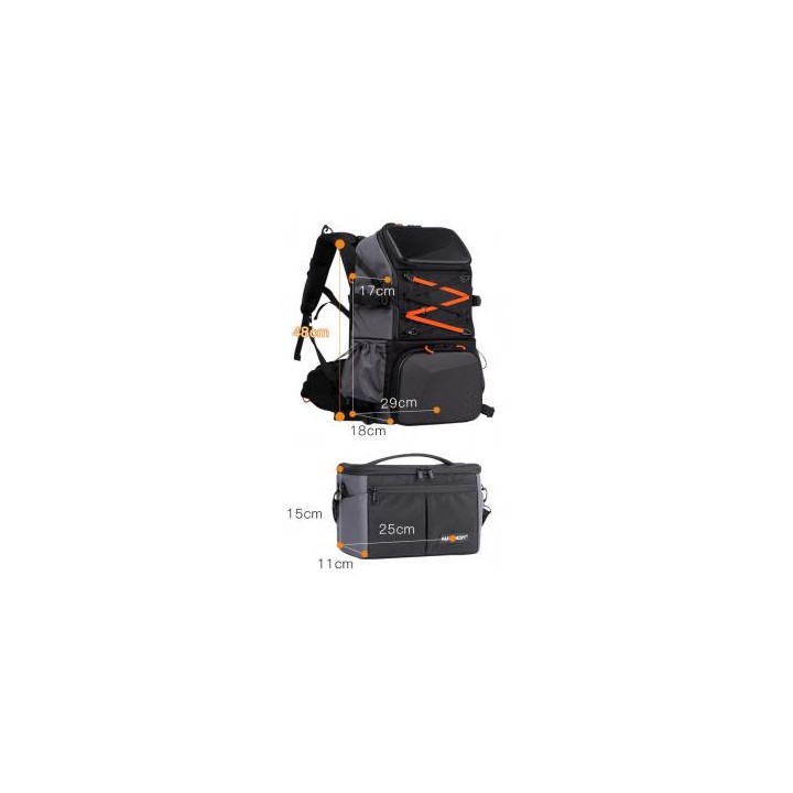 Plecak fotograficzny K&F Concept Star Wander 03 32 l - czarny