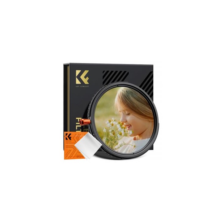Filtr K&F Concept Nano-X MRC CPL & Fader ND2-32 & Black Mist 1/4 - 62 mm