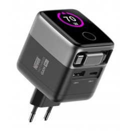 Ładowarka sieciowa Newell GaN 70 W TFT - EU