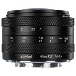 Obiektyw AstrHori MF 6,5 mm f/2 APS-C Circular Fisheye do Fujifilm X