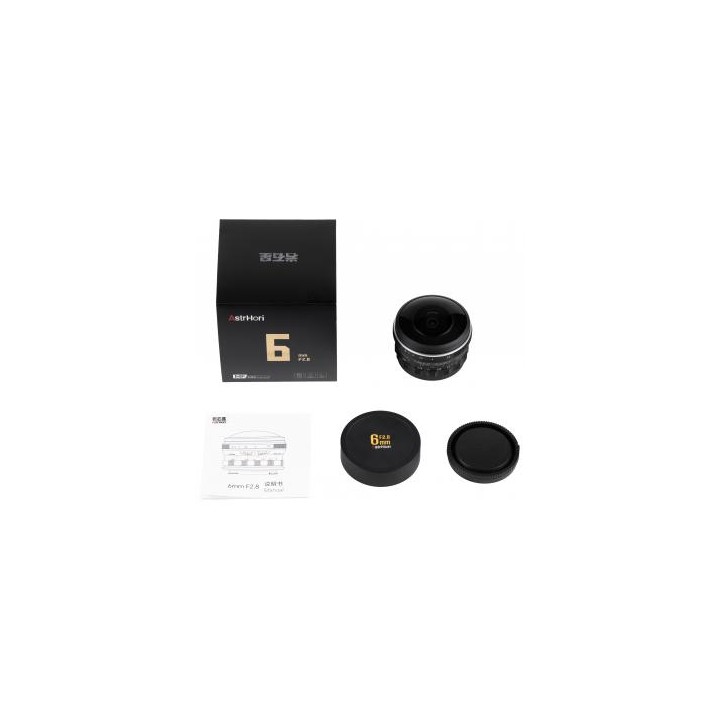 Obiektyw AstrHori MF 6 mm f/2,8 Full-frame Circular Fisheye do Nikon Z